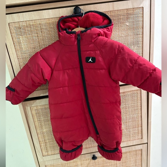 Jordan Baby`s Jumpman Puffer Snowsuit Size-3M - Picture 1 of 8